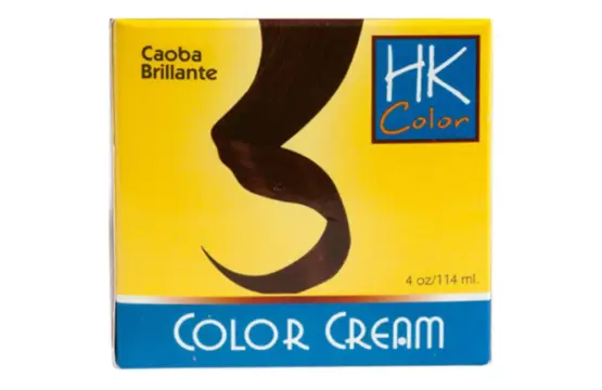 HK Color Crema Caoba Brillante 114grs